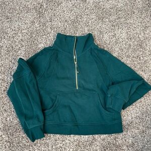 Like new! Lululemon Scuba Oversized Half- Zip Hoodie